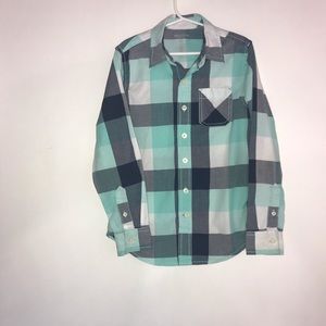 Arizona Jean Co long sleeve boy’s shirts plaid size: 8